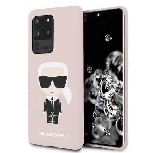 Karl Lagerfeld Samsung S20 Ultra Backcover - Karl - Roze