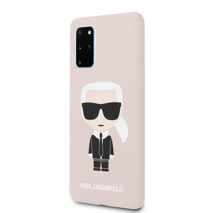 Karl Lagerfeld Samsung S20 Plus Backcover - Karl - Roze