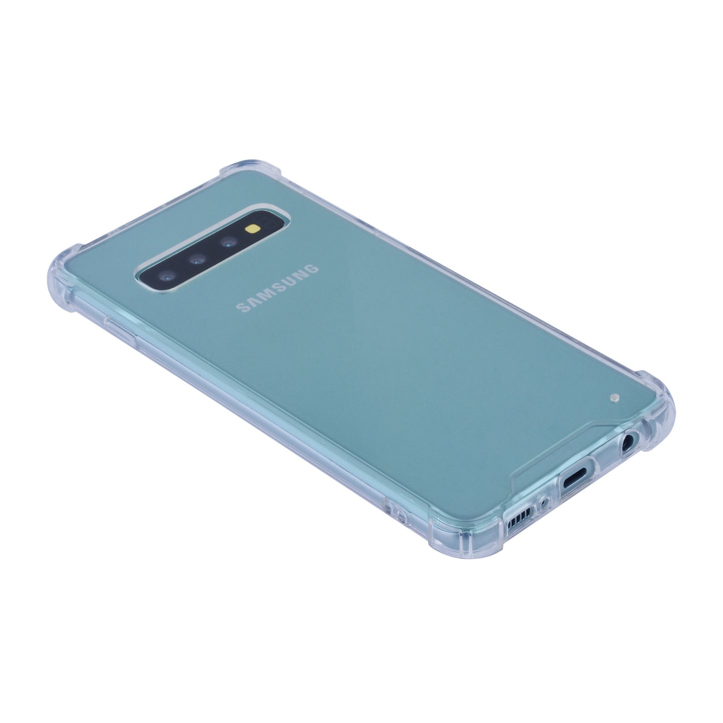 Samsung S10 Plus Antishock hoesje - TPU Backcover - Transparant