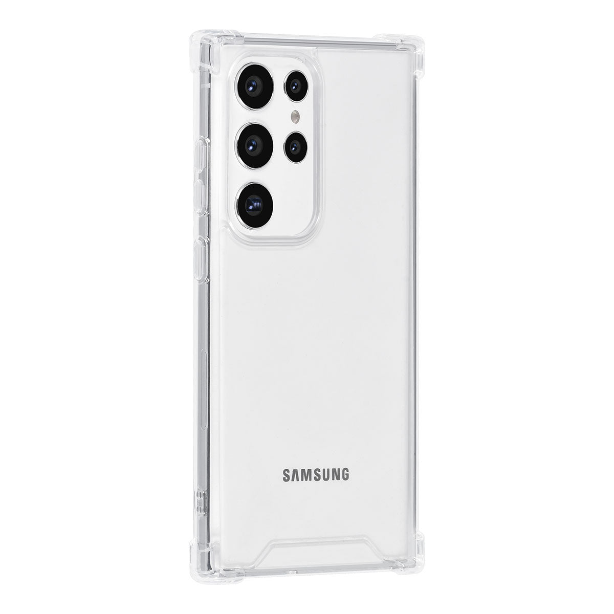 Samsung S24 Ultra Antishock hoesje - TPU Backcover - Transparant
