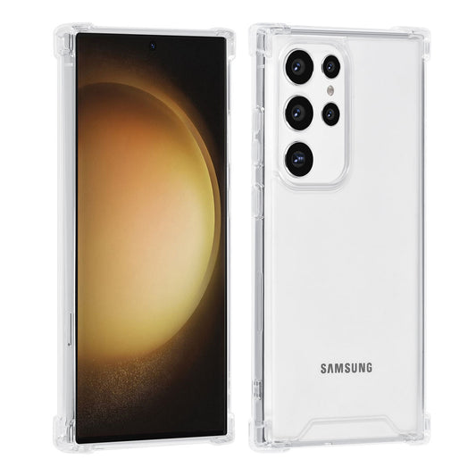 Samsung S24 Ultra Antishock hoesje - TPU Backcover - Transparant