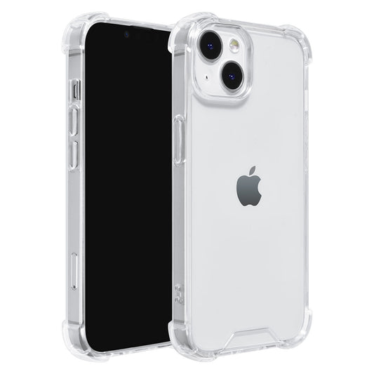 iPhone 15 PLUS Antishock hoesje - TPU Backcover - Transparant