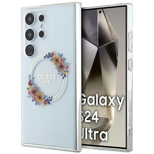 Guess Samsung S24 Ultra Backcover - MagSafe - Transparant