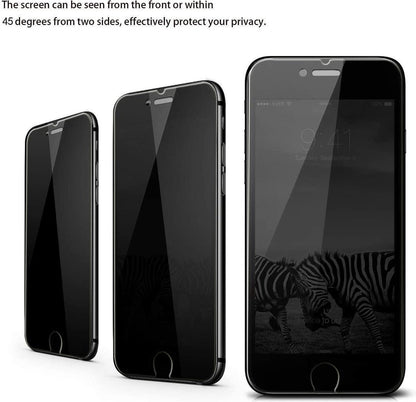 Full Privcay Screenprotector voor iPhone 7/8/SE - Zwart