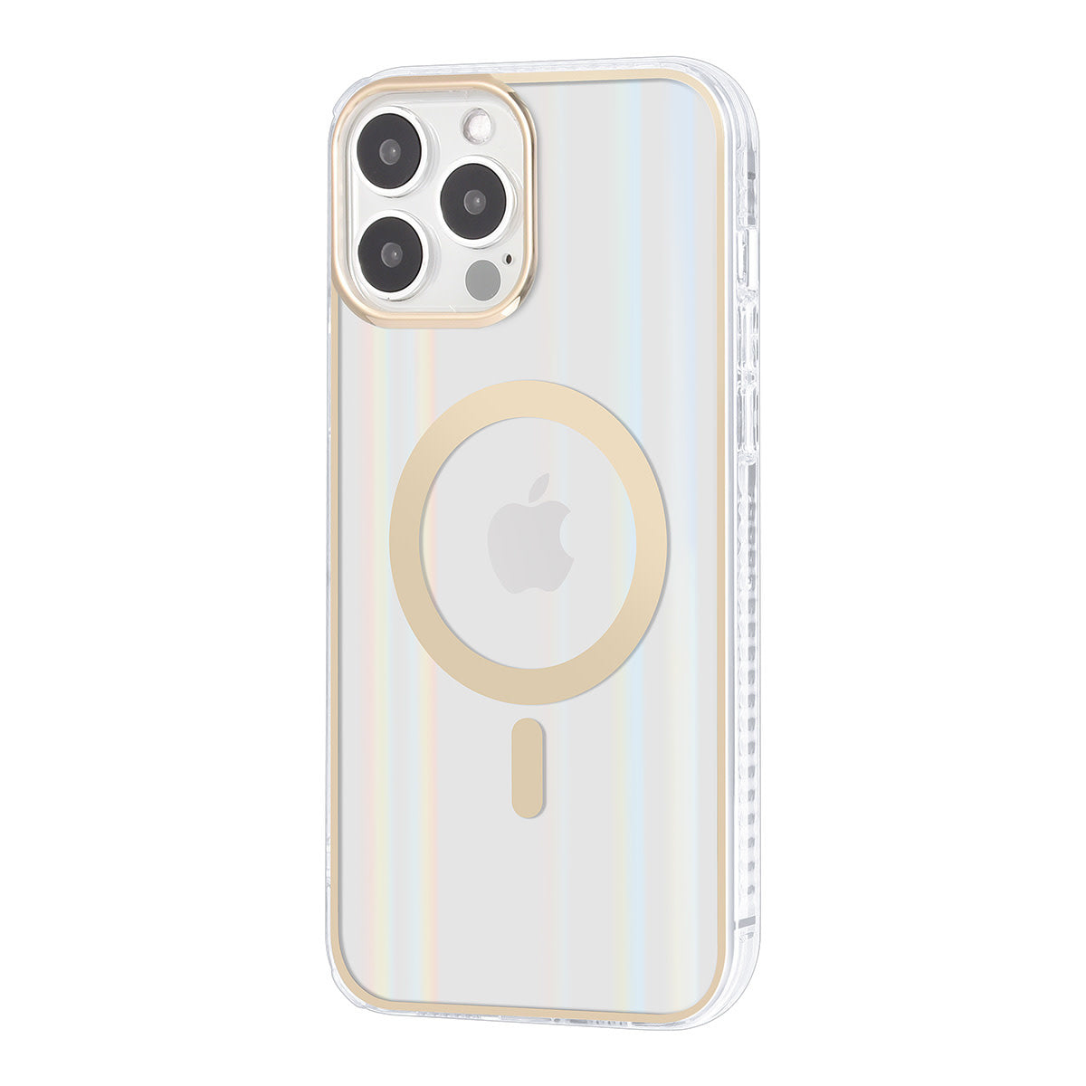 iPhone 13 PRO Backcover - Magsafe Compatible - Transparant Goud