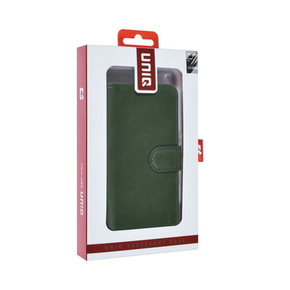iPhone 13 Mini Luxe Bookcase magnetisch uitneembaar 2-in-1 - Groen