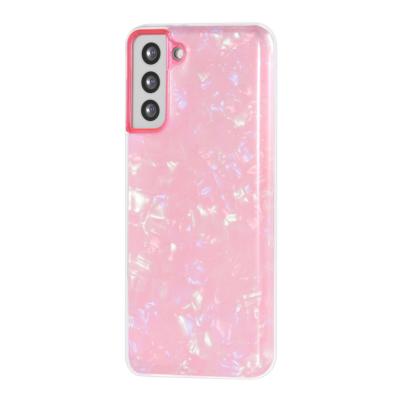 Samsung S21 Plus Backcover - Popsocket - Roze