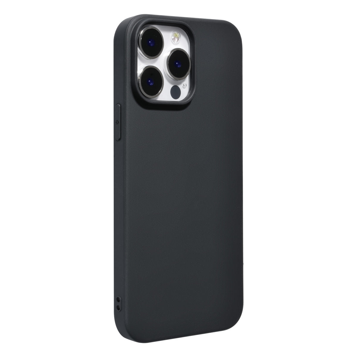 iPhone 12 PRO MAX Backcover - Silicoon hoesje - Zwart