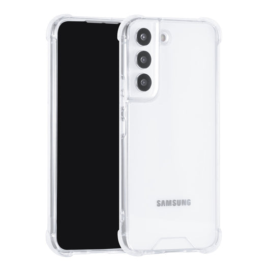Samsung S22 Antishock hoesje - TPU Backcover - Transparant