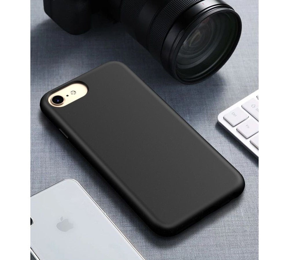 Backcover voor de iPhone SE (2022/2020) iPhone 8/ iPhone 7 - Zwart