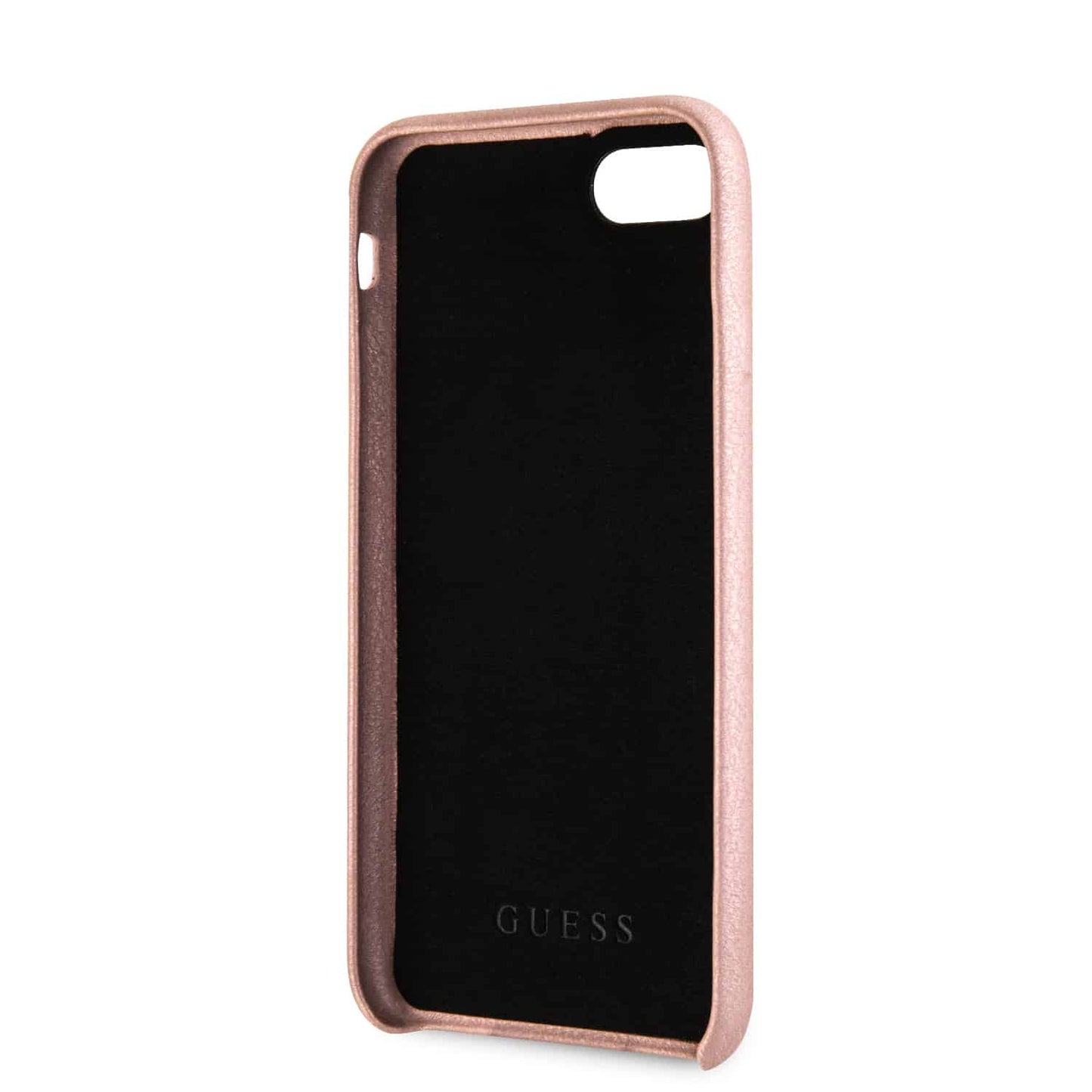 Guess Backcover met strap voor de iPhone SE (2022/2020) iPhone 8/ iPhone 7 - Roze