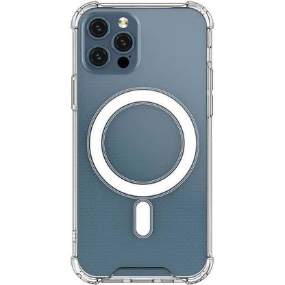 iPhone 11 Backcover - Magsafe Compatible - Transparant Wit