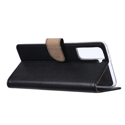 Samsung S24 Bookcase voor 3 pasjes - Magneetsluiting - Zwart