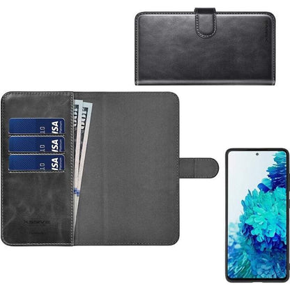 Samsung S20 Plus Premium Bookcase 2-in-1 magnetisch uitneembaar - Zwart