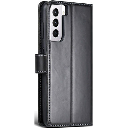 Samsung S20 Plus Premium Bookcase met 3 Pasjeshouders - Magneetsluiting - Zwart