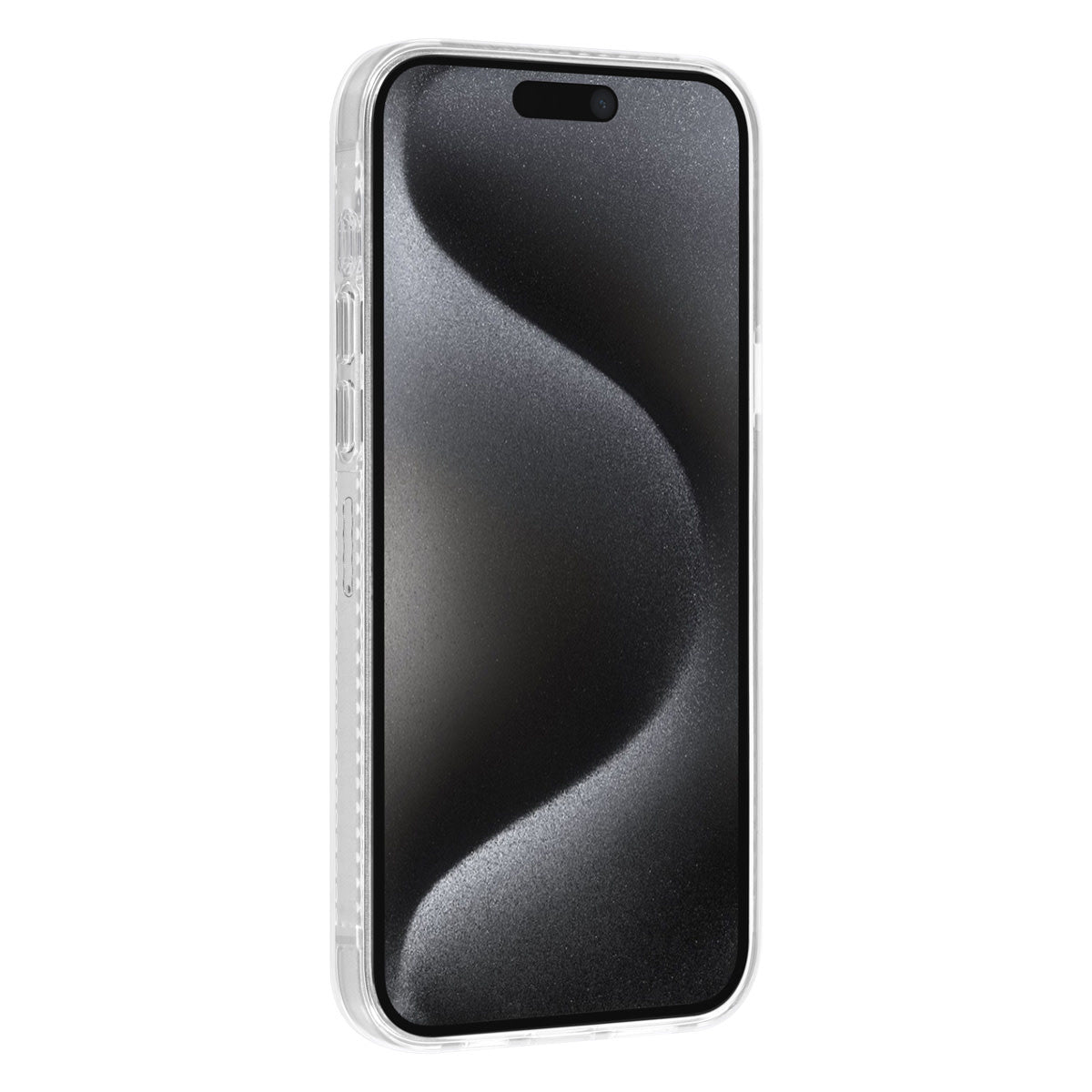 iPhone 15 PRO MAX TPU Backcover - Marmer - Paars