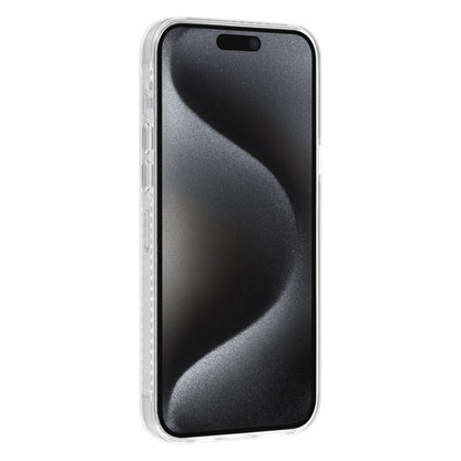 iPhone 15 PRO MAX TPU Backcover - Marmer - Wit