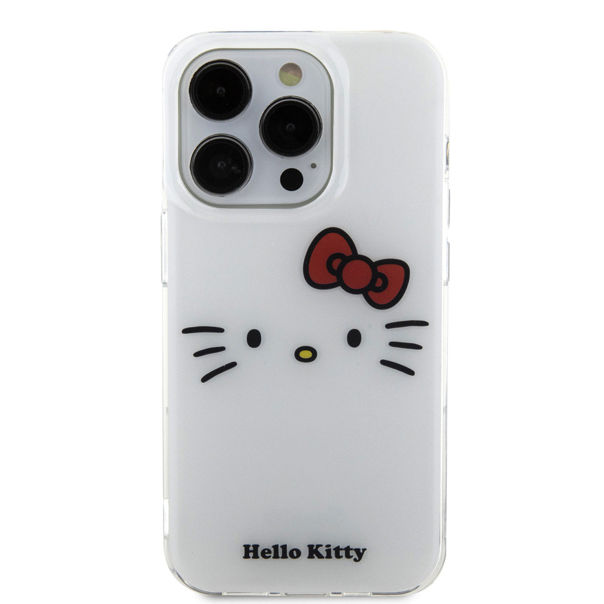 Hello Kitty iPhone 15 PRO MAX Backcover - Kitty Face - Wit