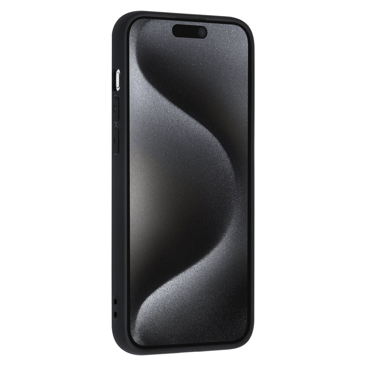iPhone 15 PRO Dun Silicoon hoesje - TPU Backcover - Zwart
