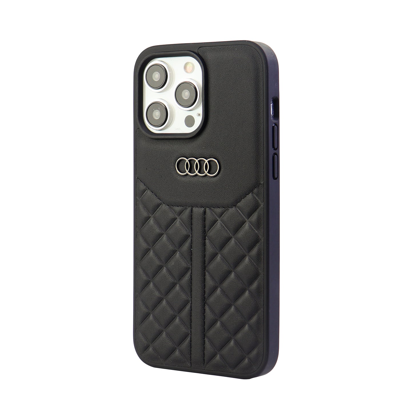 Audi iPhone 15 PRO Backcover Q8 Serie - Zwart