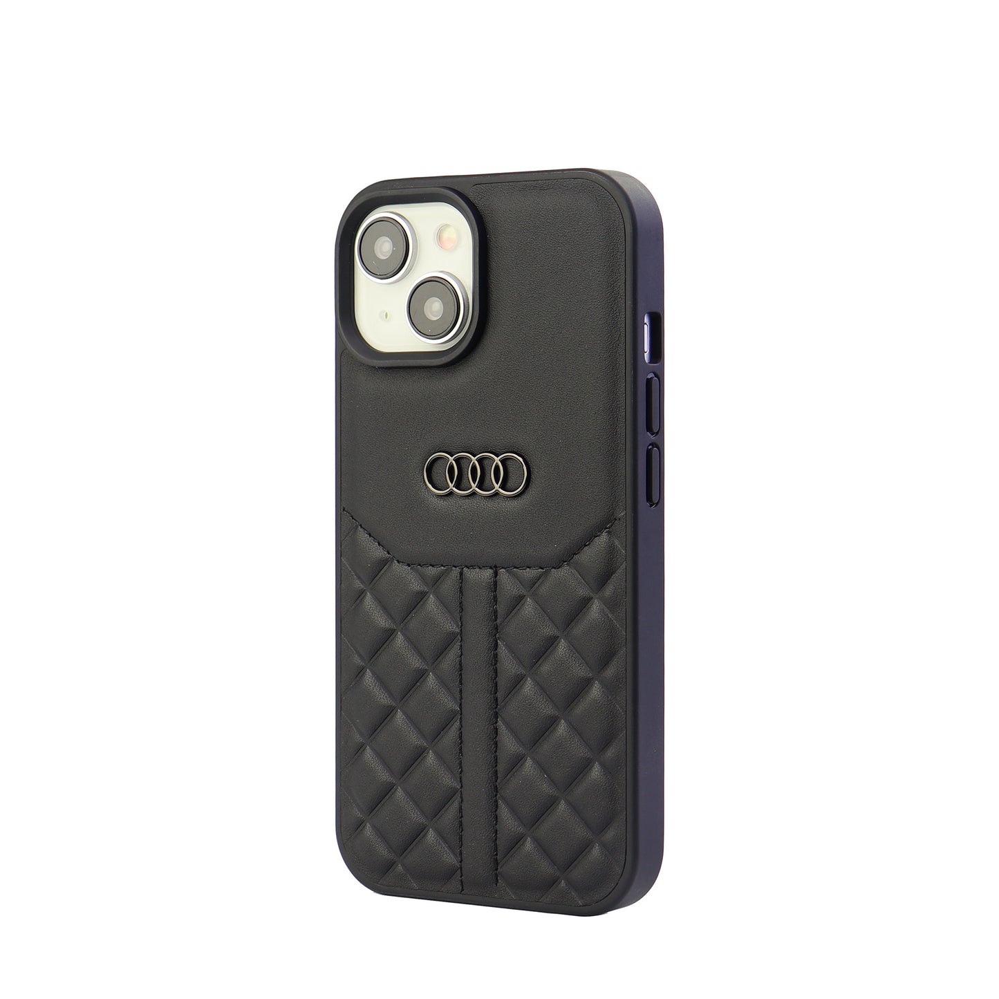 Audi iPhone 15 PLUS Backcover Q8 Serie - Zwart