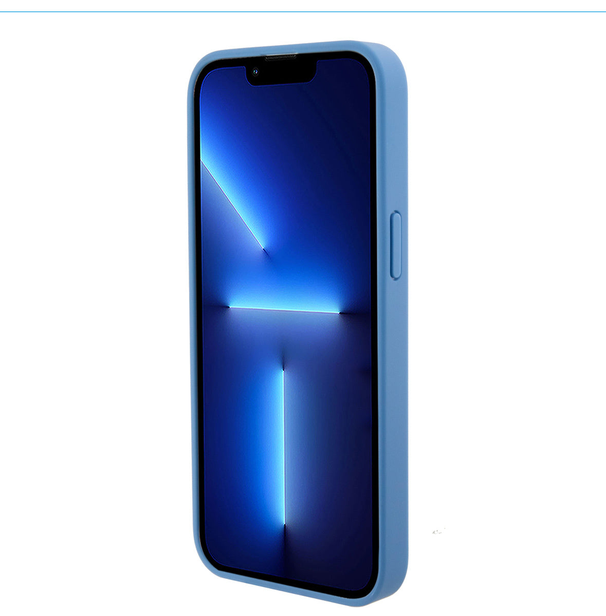 Guess iPhone 15 PRO MAX Backcover met ringhouder - Blauw