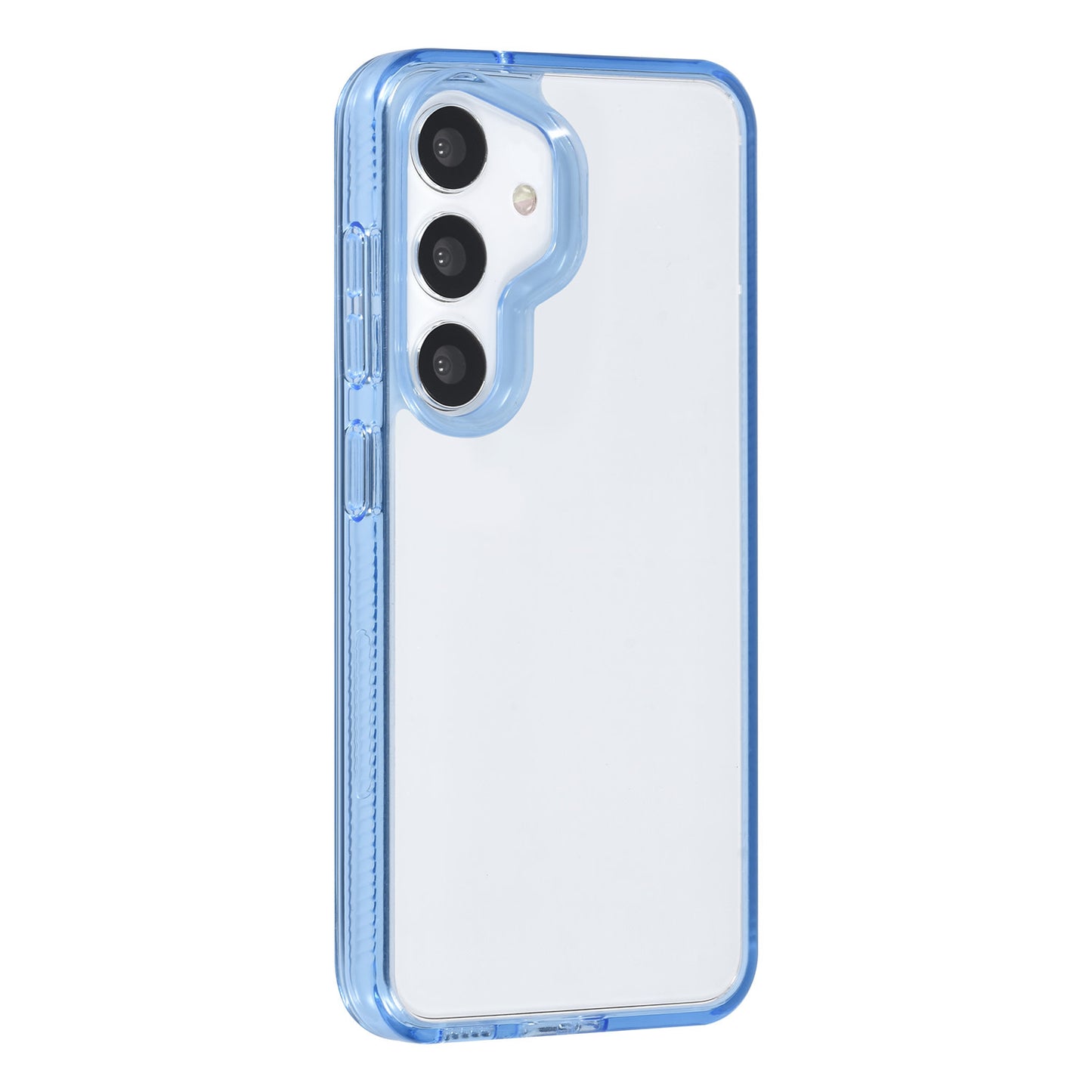 Samsung S24 Backcover - Transparant/Blauw
