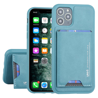 iPhone 11 PRO Backcover - Pasjeshouder - Blauw