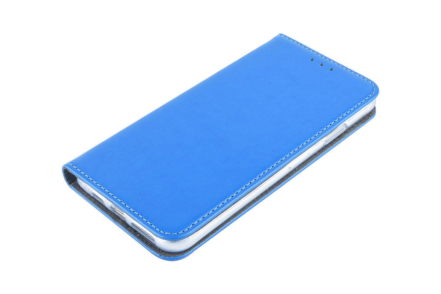 iPhone Xs Max Booktype hoesje - Blauw - Pasjeshouder - Magneetsluiting