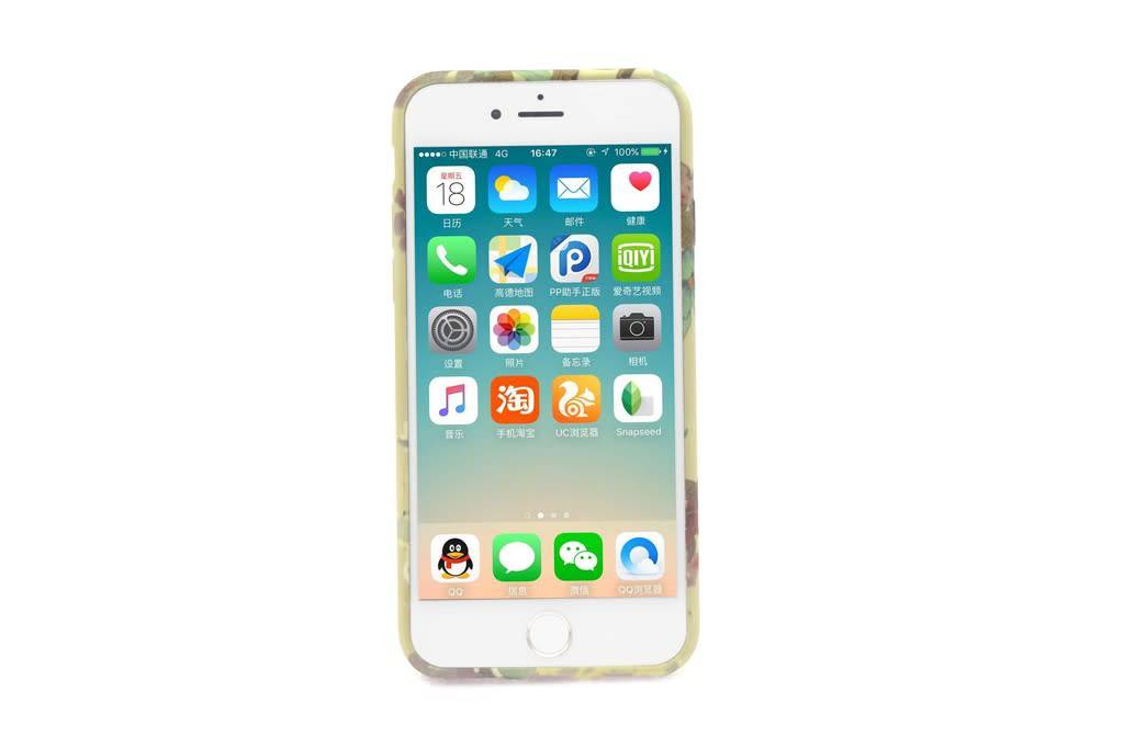 Backcover voor de iPhone SE (2022/2020) iPhone 8/ iPhone 7 - Bloem