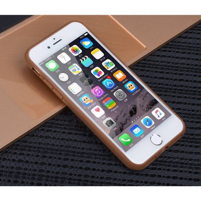 Glitter backcover voor de iPhone SE (2022/2020) iPhone 8/ iPhone 7 - Bruin