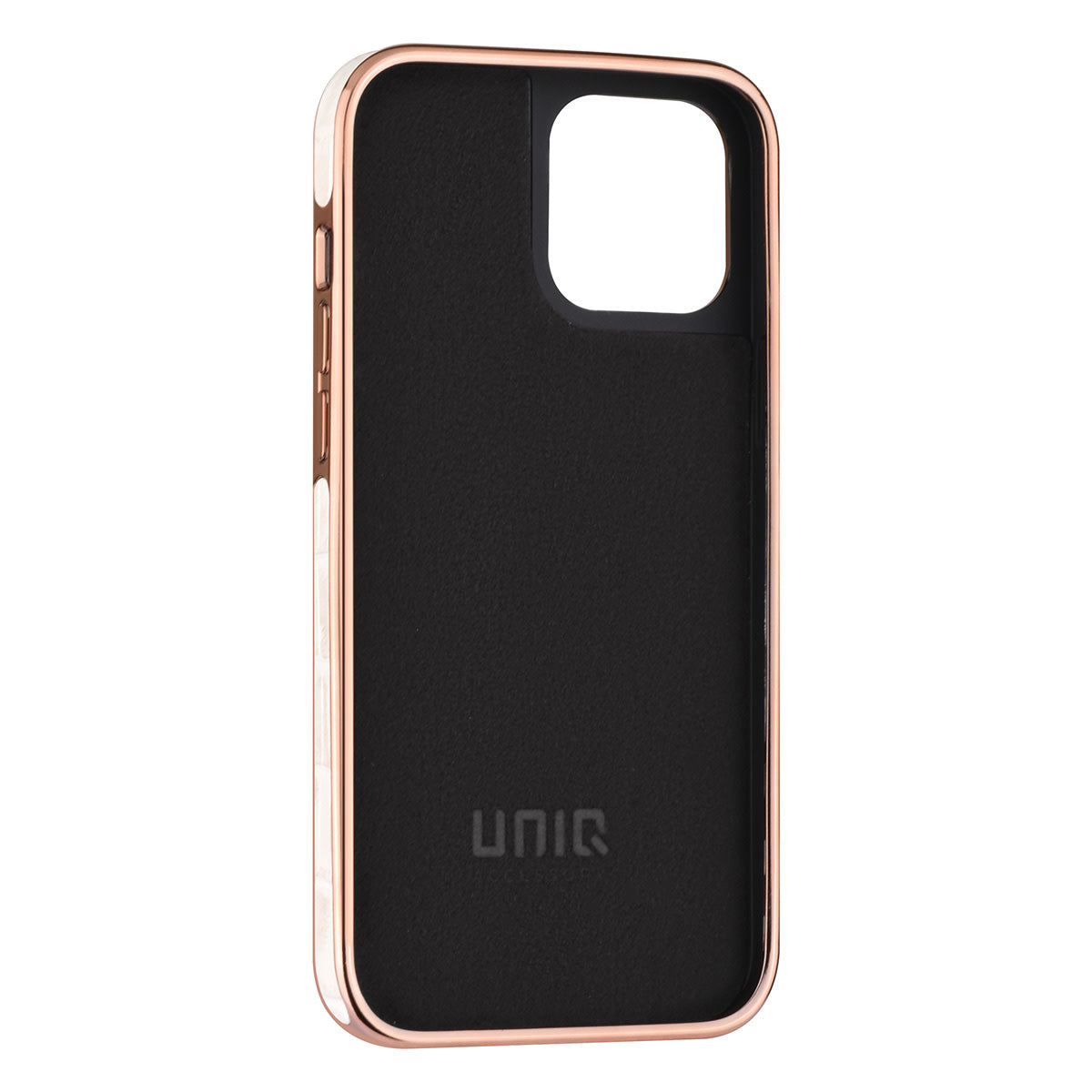 iPhone 12/12 PRO TPU Backcover - Croco Lines - Wit