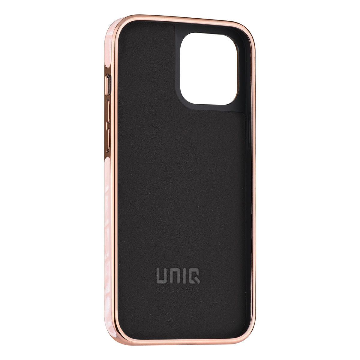 iPhone 12/12 PRO TPU Backcover - Croco Lines - Roze