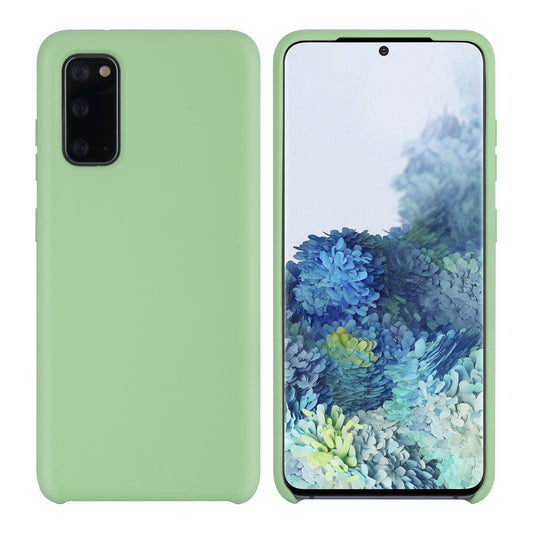 Samsung S20 TPU Backcover - Groen