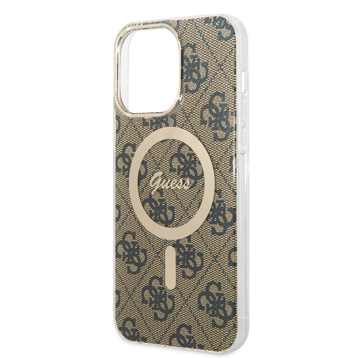 Guess iPhone 15 PRO MAX Backcover - MagSafe - Bruin