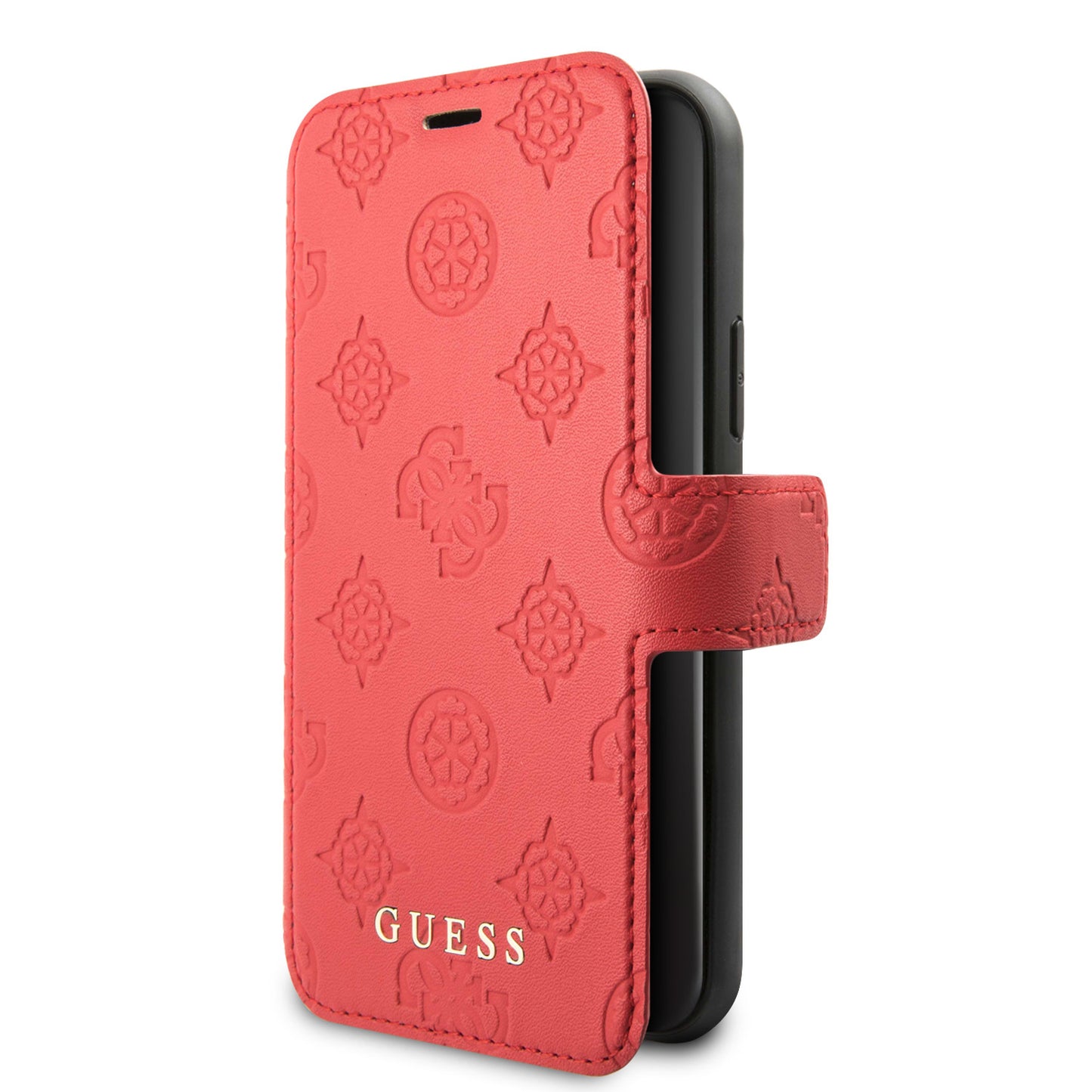 Guess iPhone 11 PRO Bookcase met magneetsluiting - 4G Peony - Rood