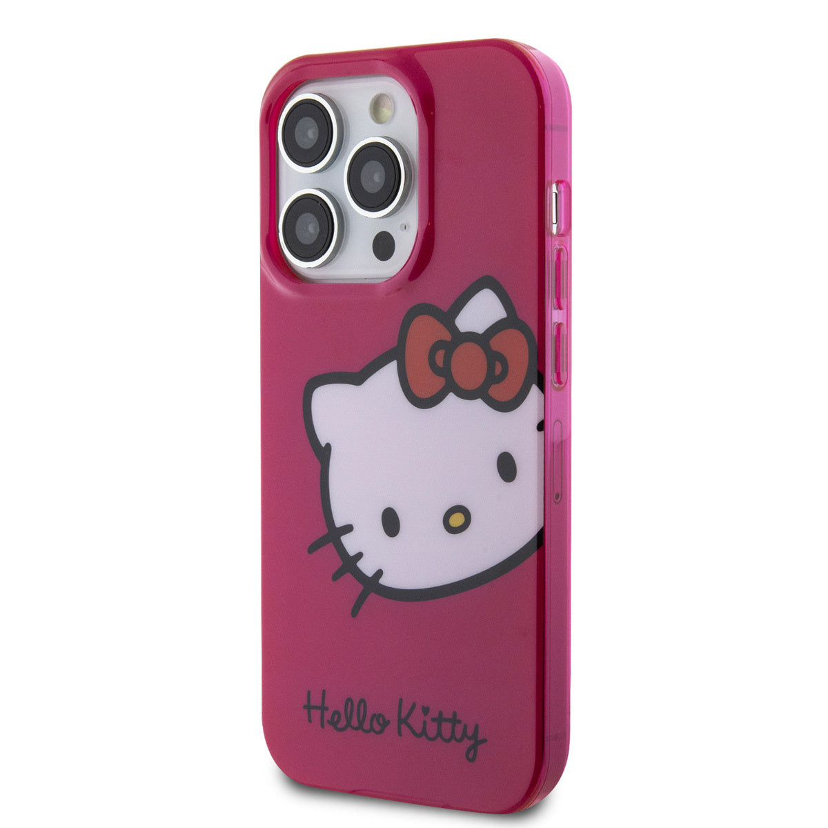 Hello Kitty iPhone 15 PRO MAX Backcover - Kitty Head - Roze