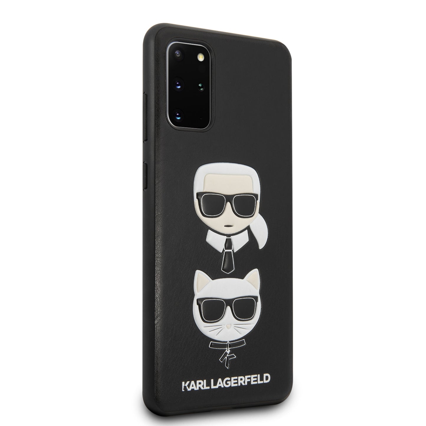 Karl Lagerfeld Samsung S20 Plus Backcover - Karl & Choupette - Zwart