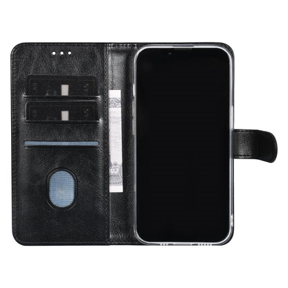 iPhone 15 Bookcase met 3 Pasjeshouders - Magneetsluiting - Zwart