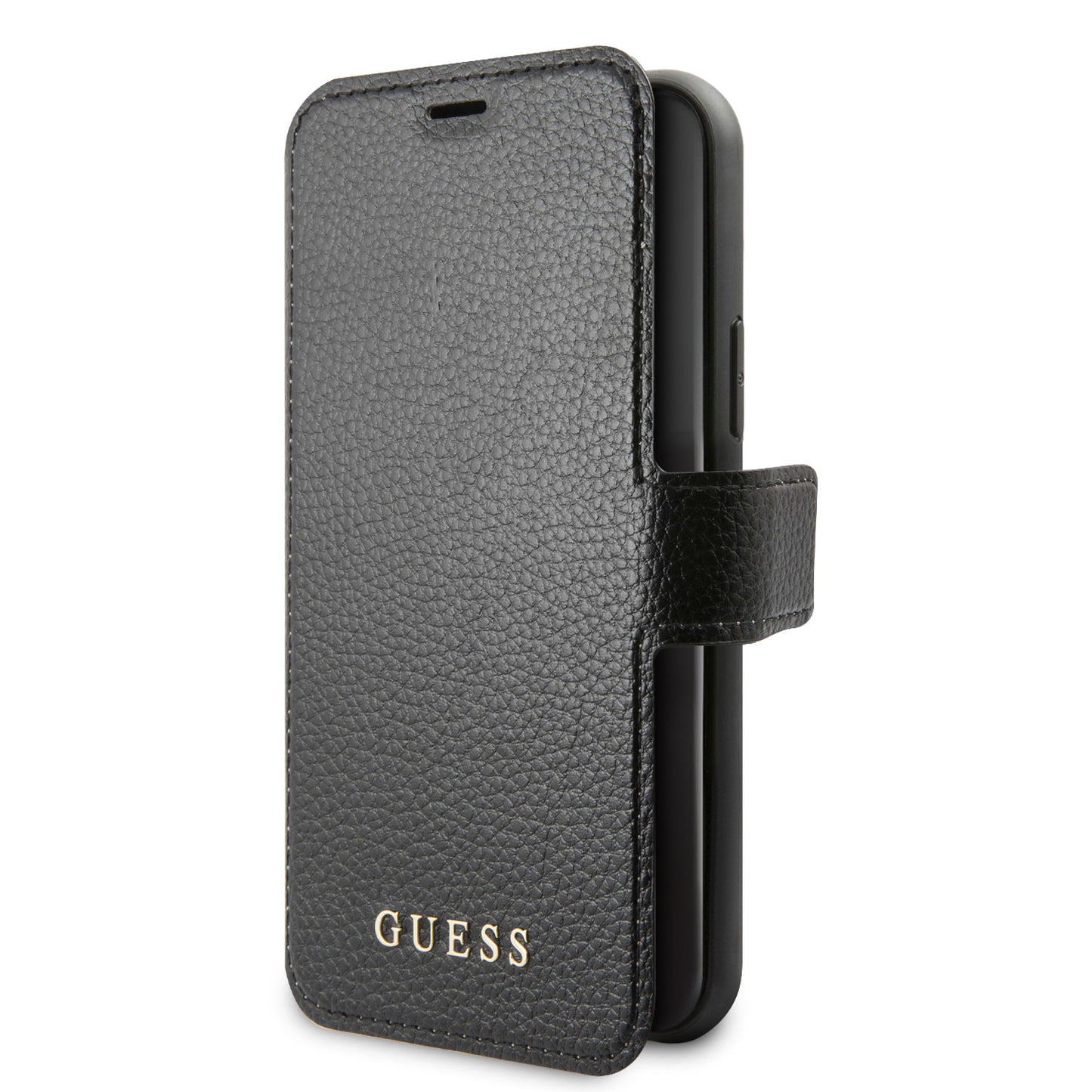 Guess iPhone 11 PRO Bookcase met magneetsluiting - Zwart