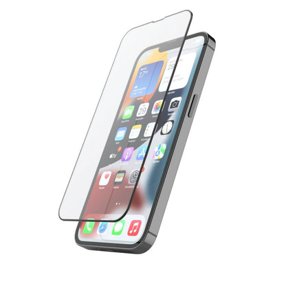 Full Screenprotector voor iPhone 14 - Transparant - Zwart