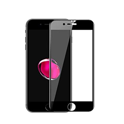 Full Screenprotector voor iPhone 7/8/SE - Transparant - Zwart