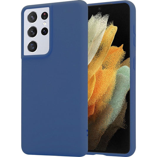 Samsung Galaxy S21 Ultra TPU Backcover - Blauw