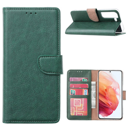 Samsung Galaxy S22 Plus Booktype hoesje - Groen - Pasjeshouder - Magneetsluiting