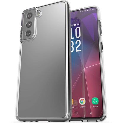 Samsung S21 Plus Dun Silicoon hoesje - TPU Backcover - Transparant