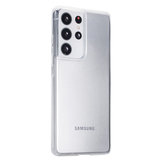 Samsung Galaxy S21 Ultra Backcover - dun doorzichtig silicoon hoesje