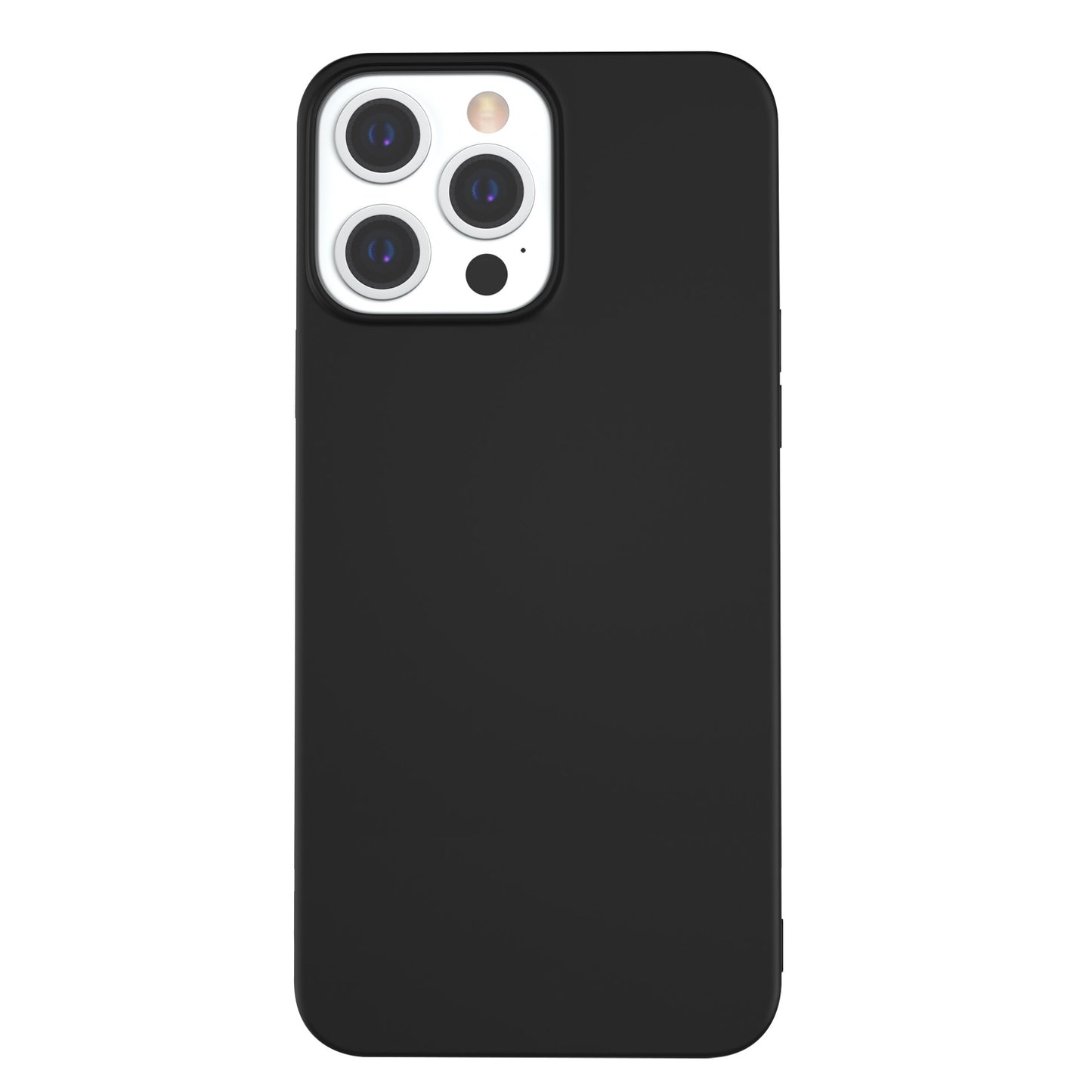 iPhone 13 PRO Backcover - Silicoon hoesje - Zwart