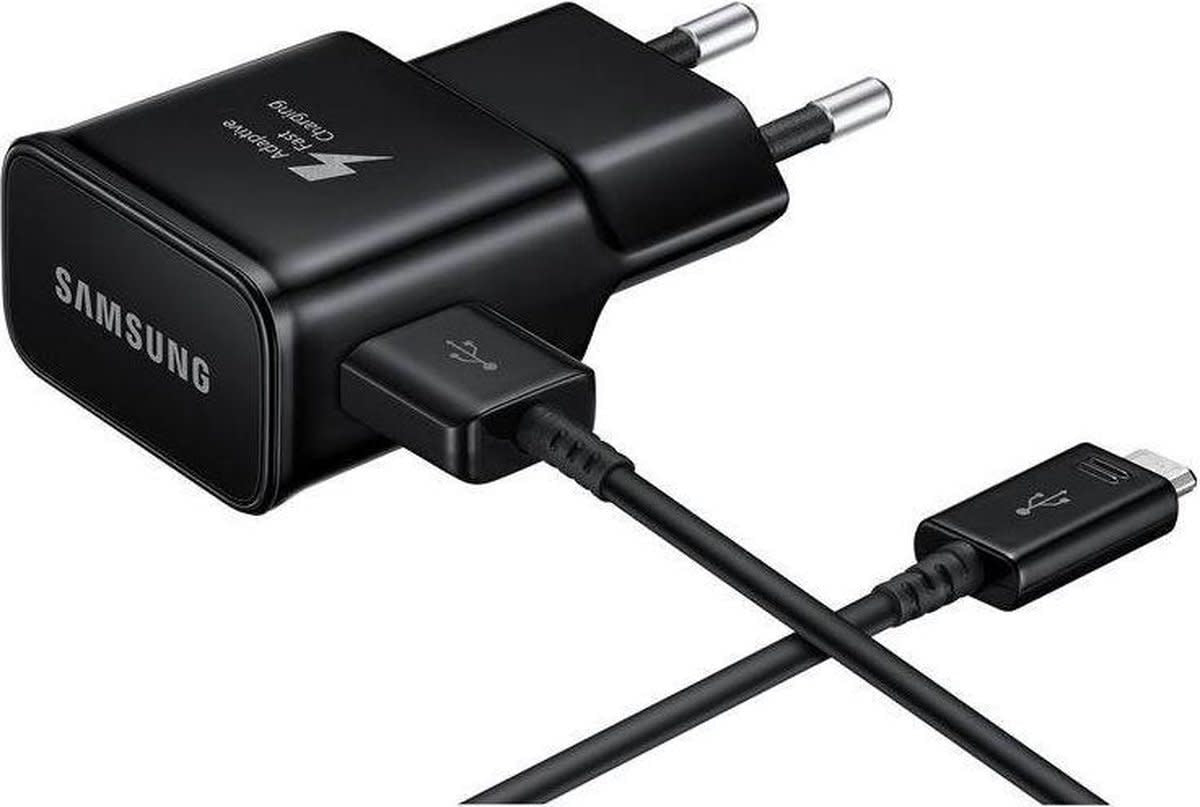 Samsung 15W snellader - incl. 1.2m USB-C kabel - Zwart