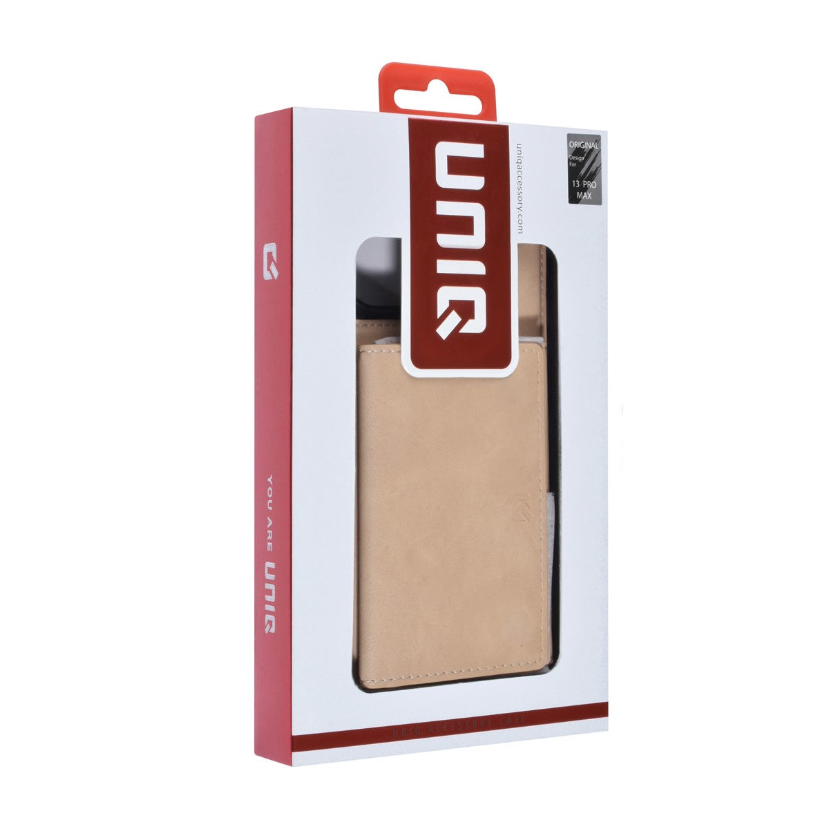 iPhone 13 PRO MAX - 2 in 1 Back Cover & Afneembare kaarthouder - Goud