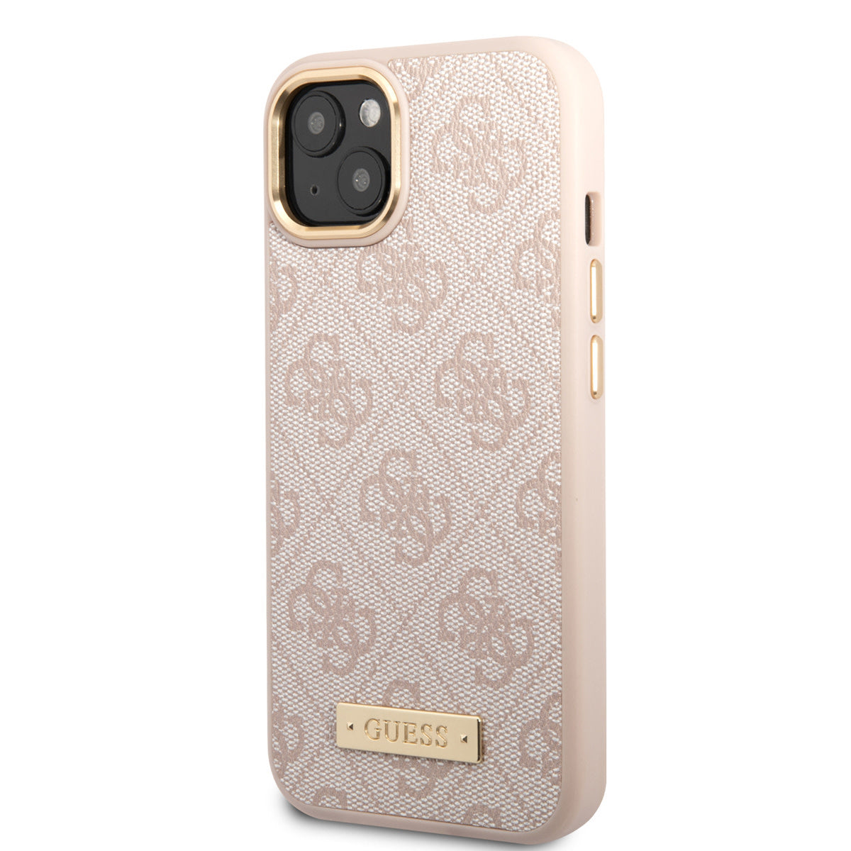 Guess iPhone 14 Plus Backcover - Magsafe Compatible - Roze